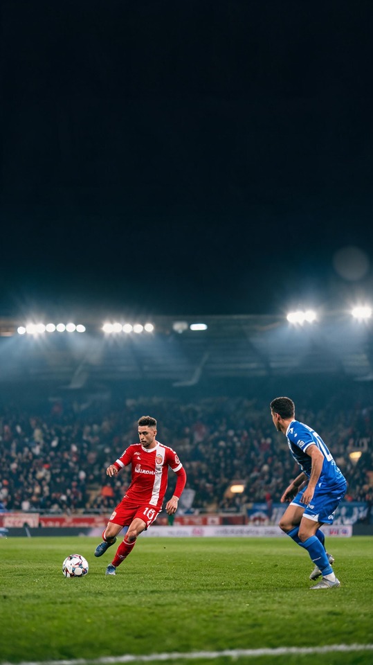 Nancy Troyes Match Action - 4K Football Wallpaper