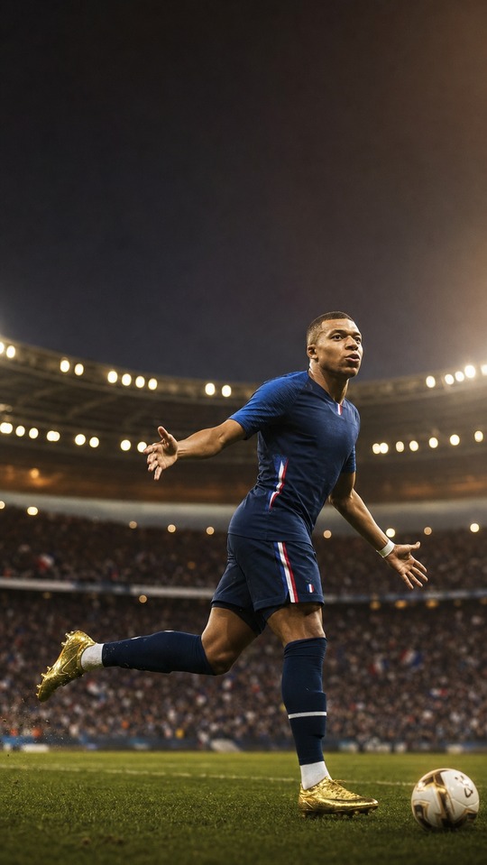 Kylian Mbappé Golden Boot World Cup 2026 - 4K Wallpaper
