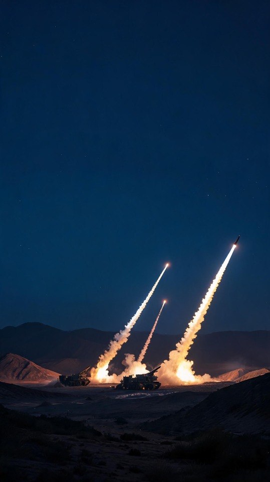 ഇറ ന Missile Launch Cinematic - 4K Backgrounds