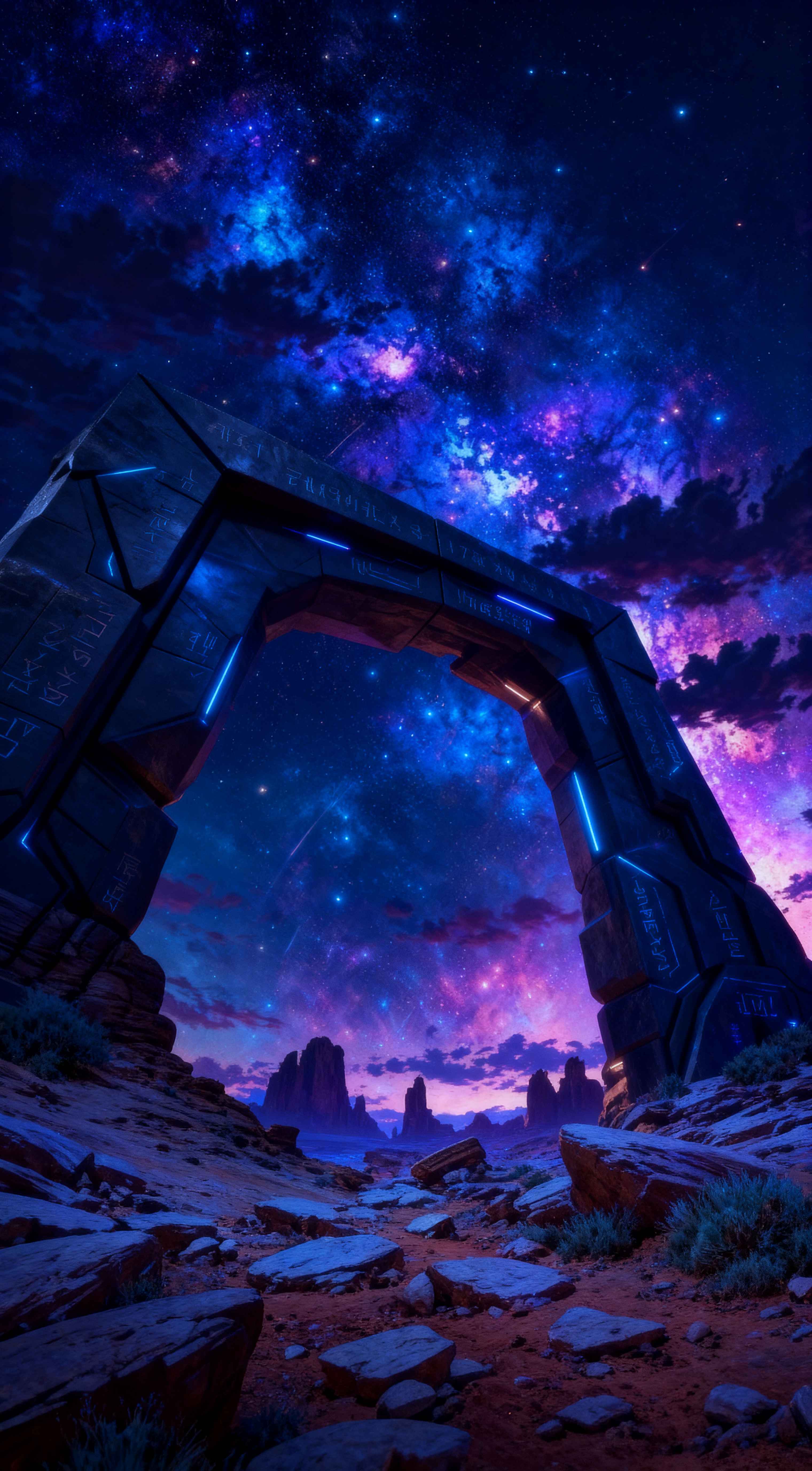 Arche Stellaire Fantastique - Fond d'écran 4K