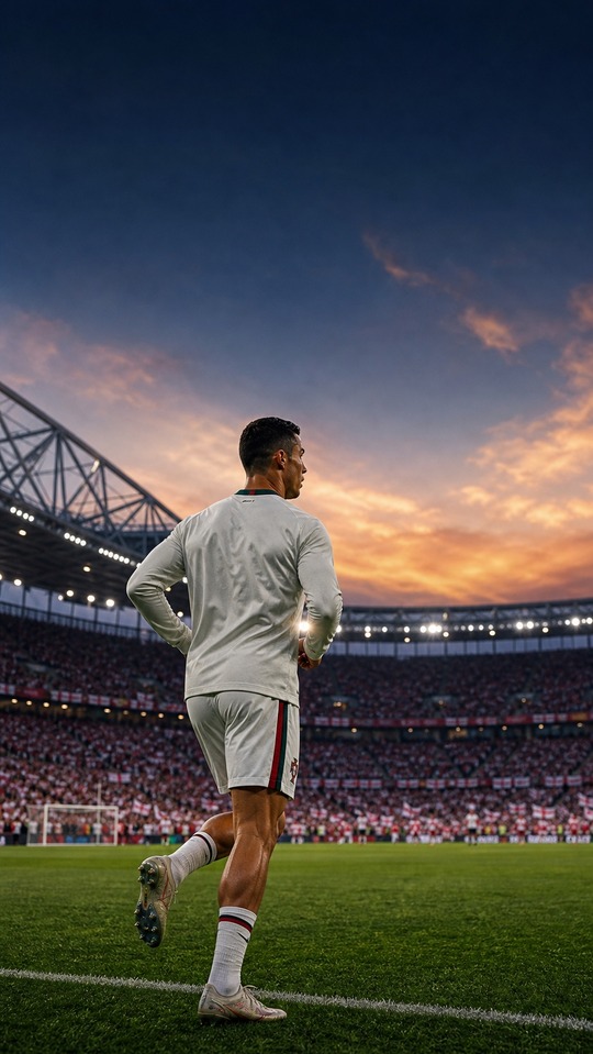 Euro 2028 Cristiano Ronaldo Portugal - 4K Soccer Wallpaper