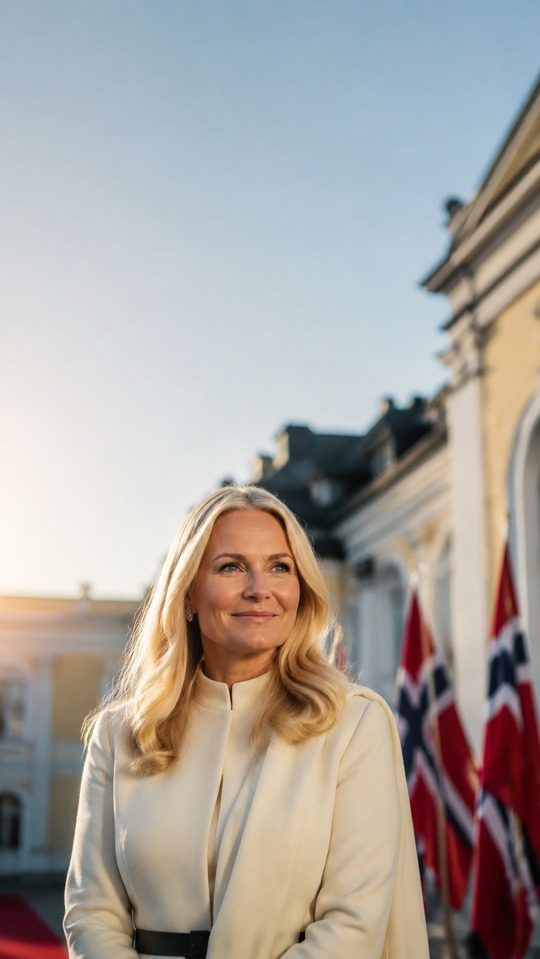 Mette-Marit de Norvège - Fond d'Écran Mobile 4K