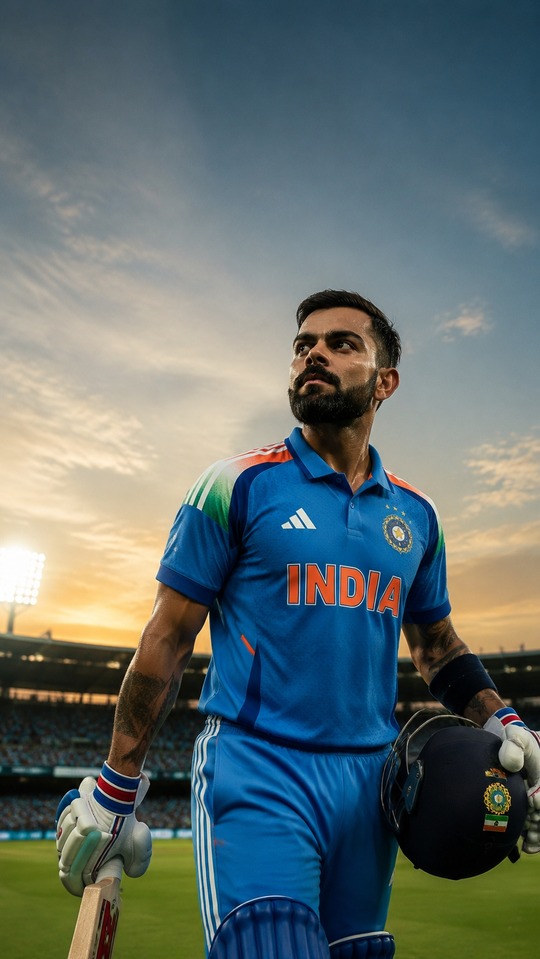 Virat Kohli Indian Cricket Team - 4K Phone Wallpaper