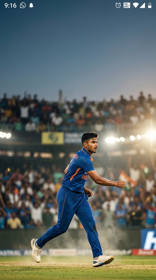Suryansh Shedge Cricket - 4K Lock Screen Wallpaper