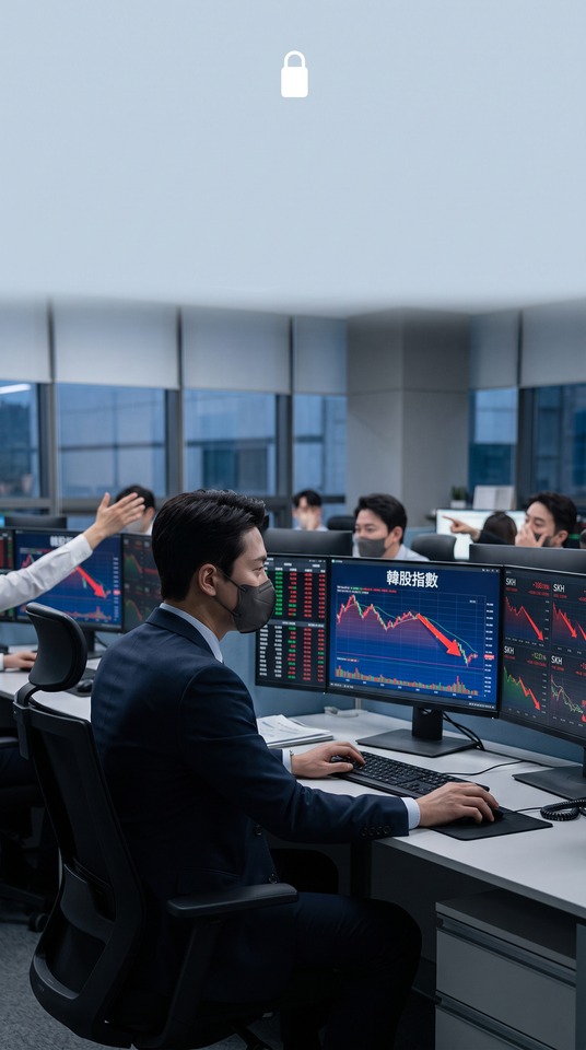 Índice KOSPI Bolsa Coreana - Fondo de Pantalla 4K