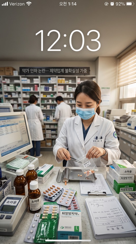 Farmacia y Preparación de Medicina - 4K Fondo
