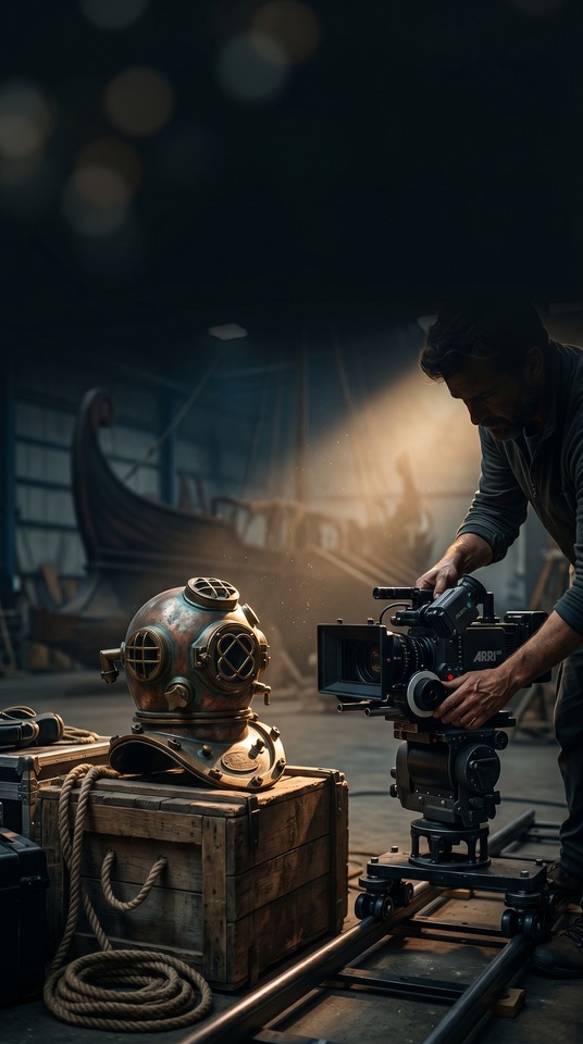 The Odyssey Movie Set - 4K Cinematic Wallpaper
