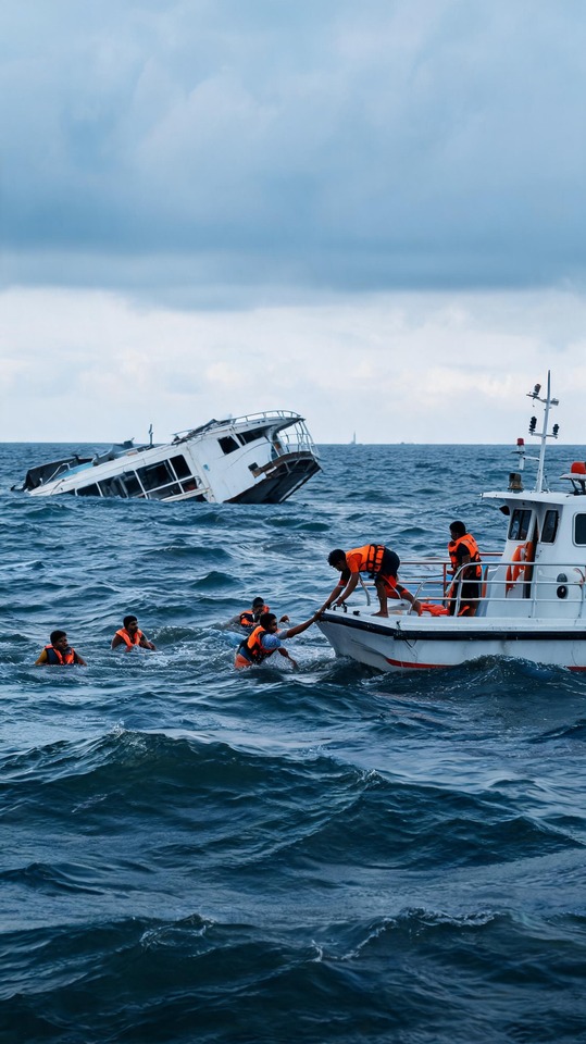 Vietnam (व यतन म) Marine Rescue Scene - 4K Wallpaper