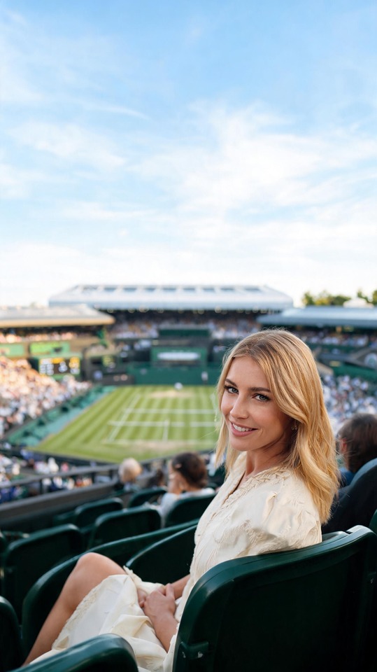 Genie Bouchard Wimbledon - 4K Hintergrundbild