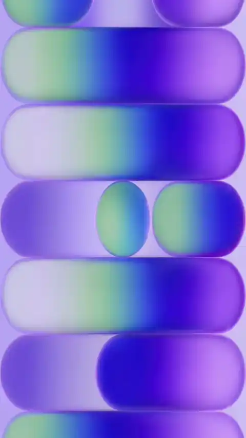 추상적인 3D 그라데이션 - 움직이는 배경화면