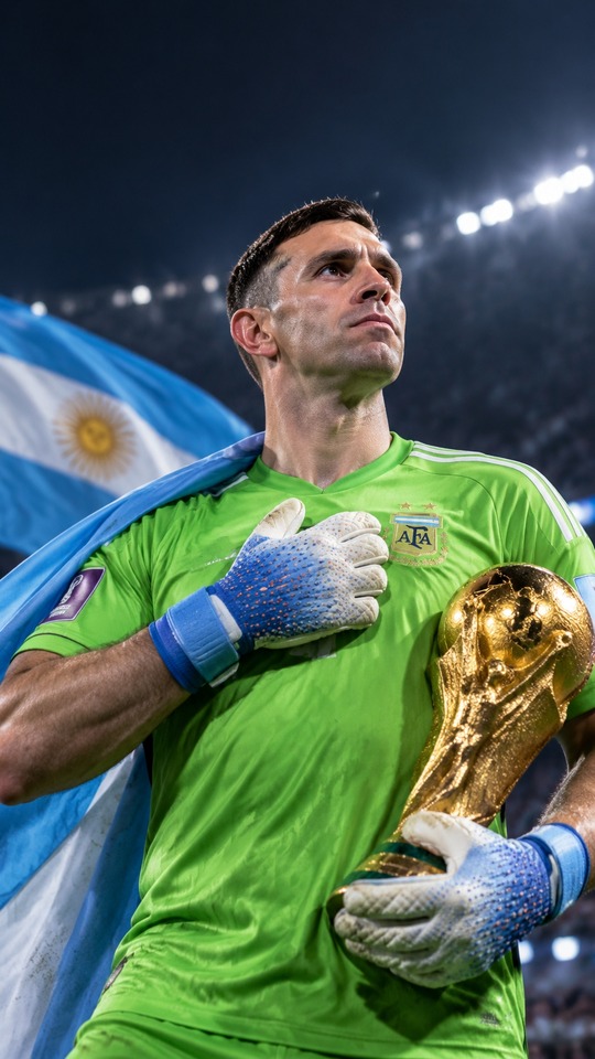 Emiliano Martínez Campeón del Mundo - Fondos HD
