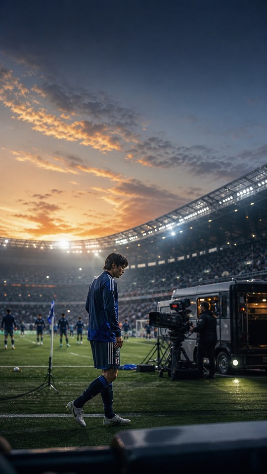 World Cup Broadcast Cinematic Football - 4K Wallpaper