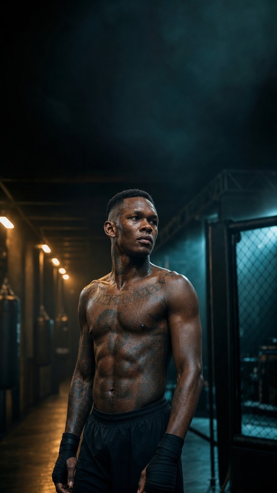 Israel Adesanya Realistic MMA - 4K Backgrounds