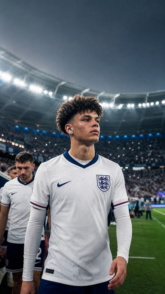 Nico O'Reilly England Football - 4K Wallpaper