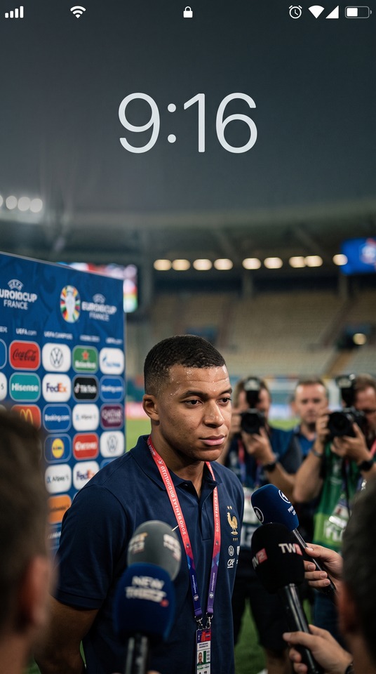 Kylian Mbappe Post Match Interview - 4K Wallpaper