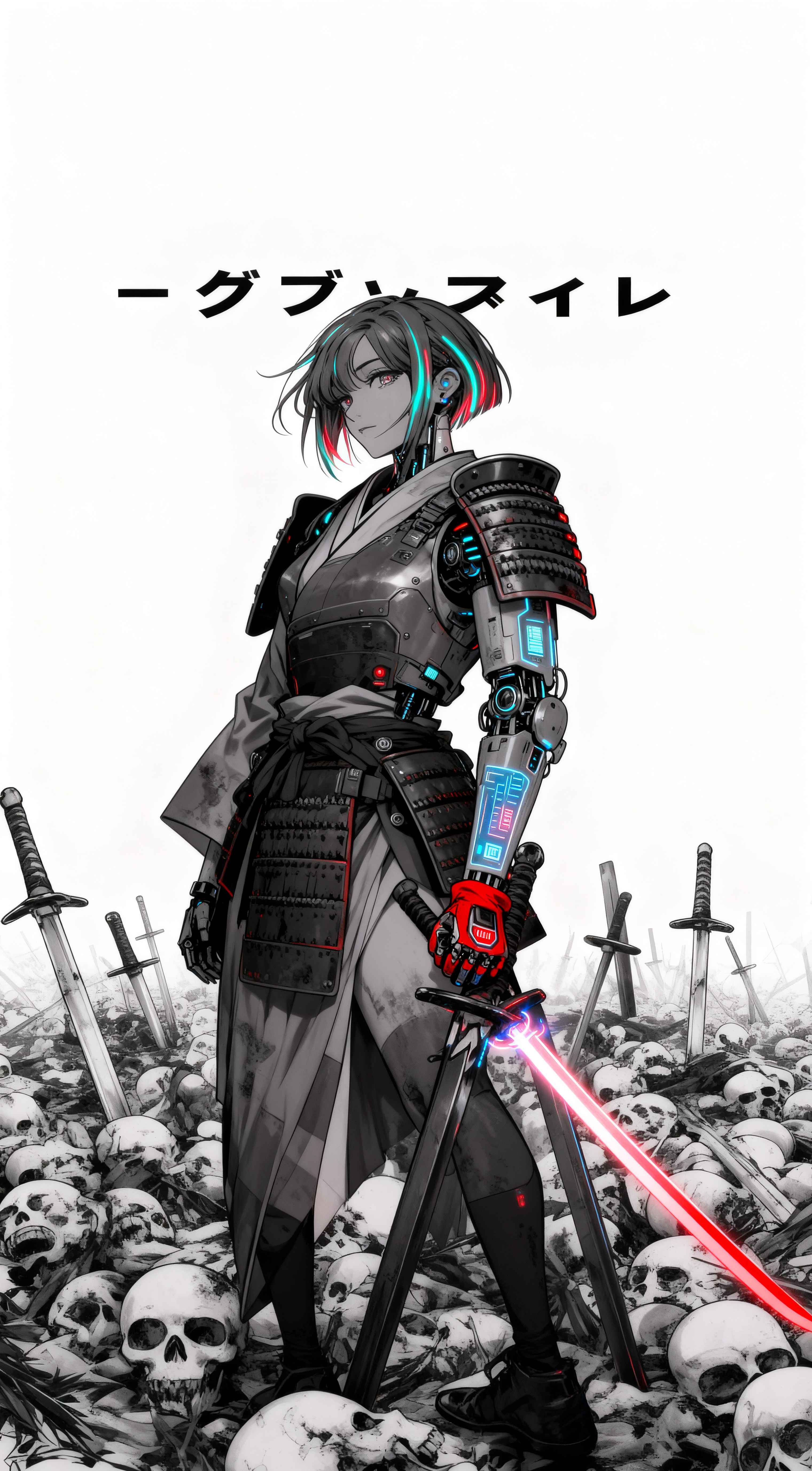 Cyber Samurai Warrior - 4K Wallpapers