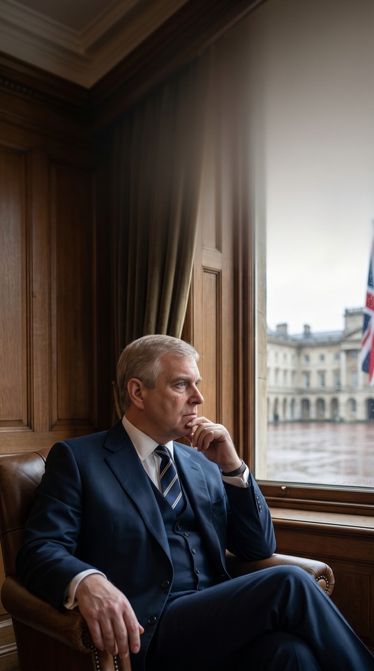 Andrew Mountbatten-Windsor Portrait - 4K Phone Background