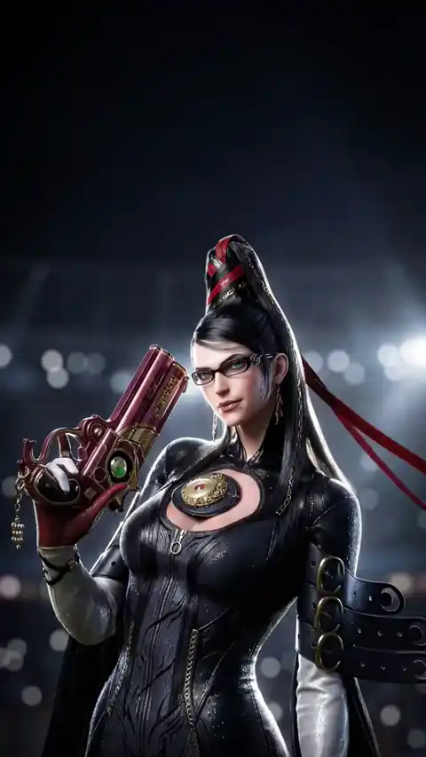 Bayonetta Estilo Acción - Fondo de Pantalla Animado