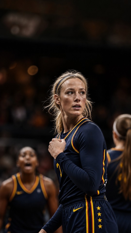 Indiana Fever Sophie Cunningham - 4K Basketball Wallpaper