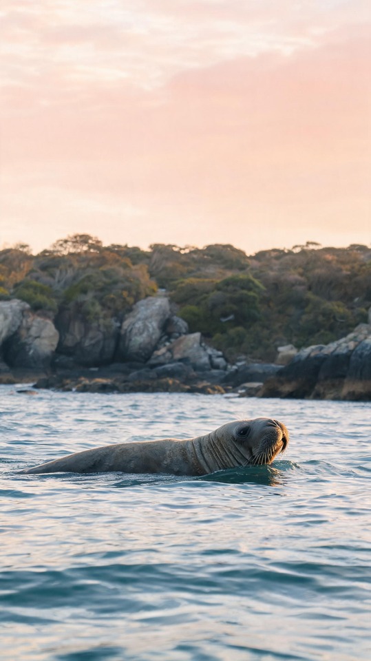 Neil Elephant Seal Tasmania - Cinematic 4K Wallpaper