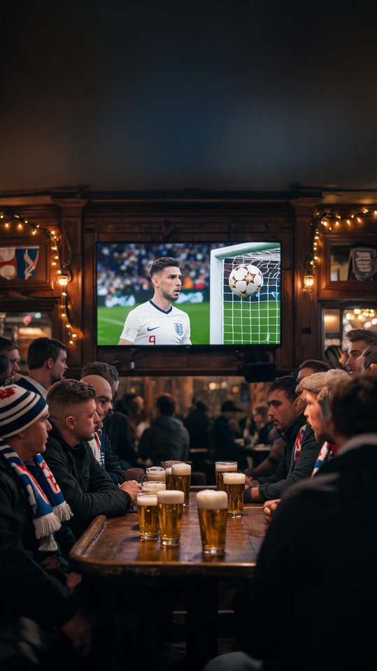 Euro 2024 England Match Atmosphere - 4K Wallpapers