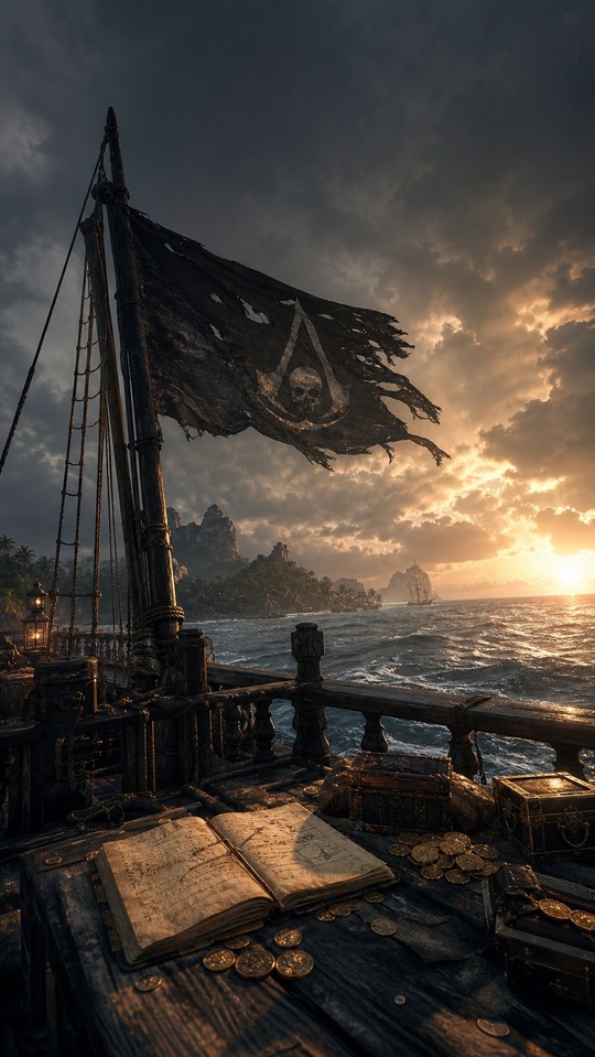 Black Flag Resynced Microtransaction Pricing - 4K Mobile Wallpaper