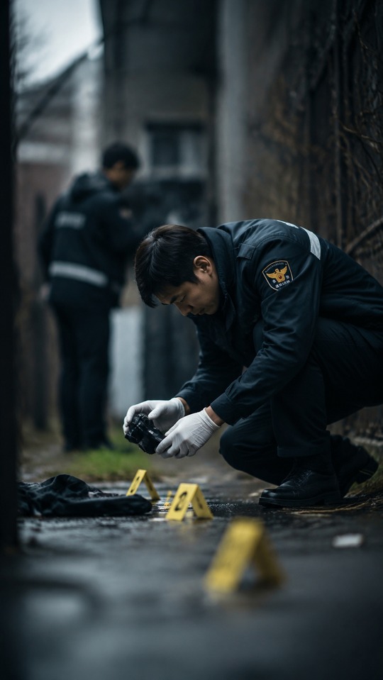 韓国警察 捜査官 犯罪現場 - 4K 待ち受け