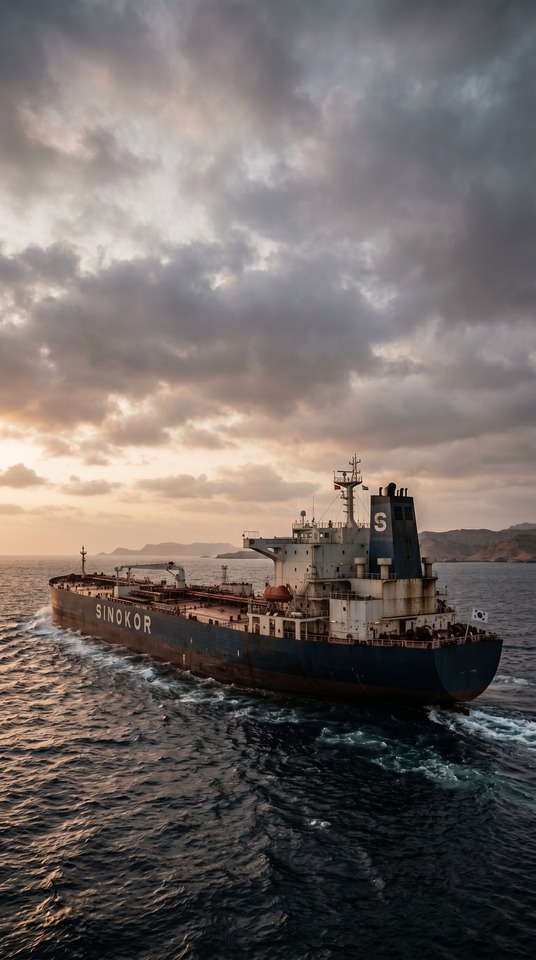 Buque Sinokor Merchant Marine - 4K Fondo Celular