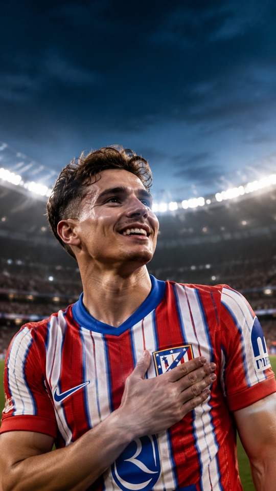 Julián Álvarez Atlético Madrid - Fondo de Pantalla 4K