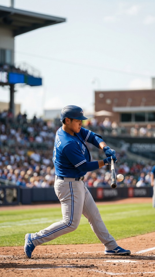 Kazuma Okamoto Blue Jays - 4K Handy Hintergrund
