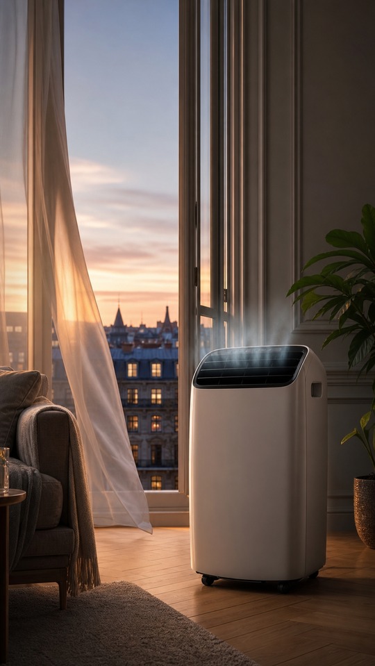 Air Conditioner Portable Home Scene - 4K Backgrounds