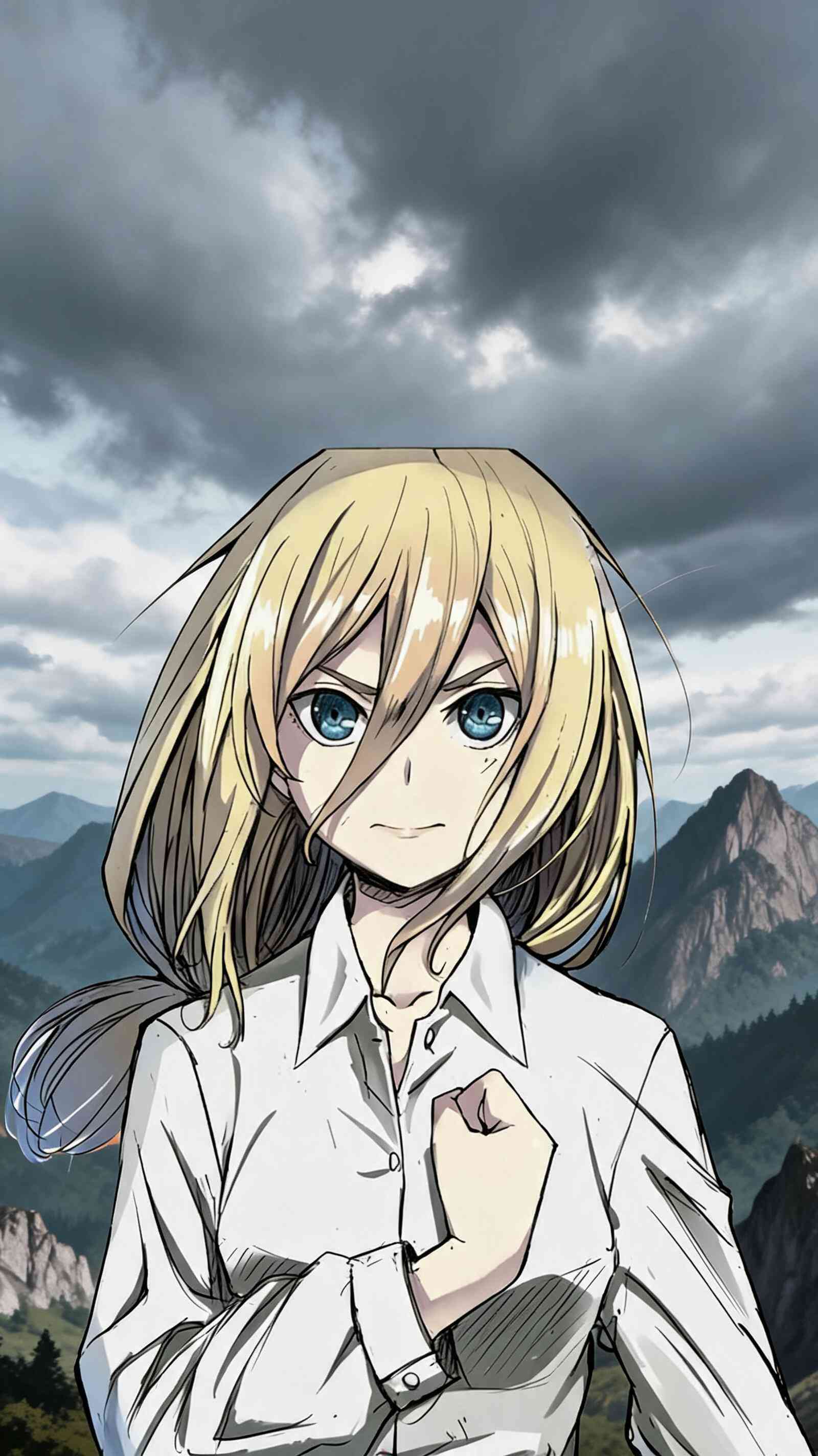 Attack on Titan Annie Leonhart 4K Anime Wallpaper