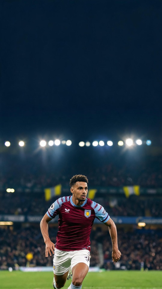 Ollie Watkins Fútbol Cinemático - Fondo de Pantalla 4K