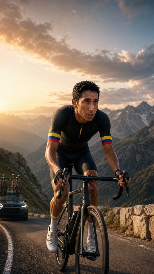 Egan Bernal Professional Cycling - 4K Wallpaper