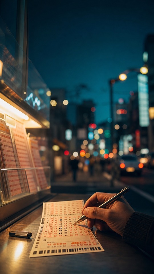 Loto 6 Números Ganadores - Fondo Cinematográfico 4K