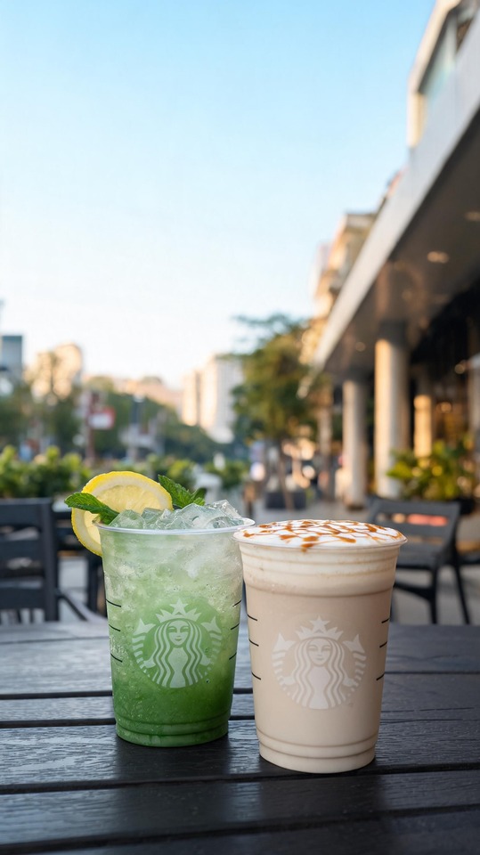 Starbucks Buy One Get One Drink Collection - 4K Wallpaper