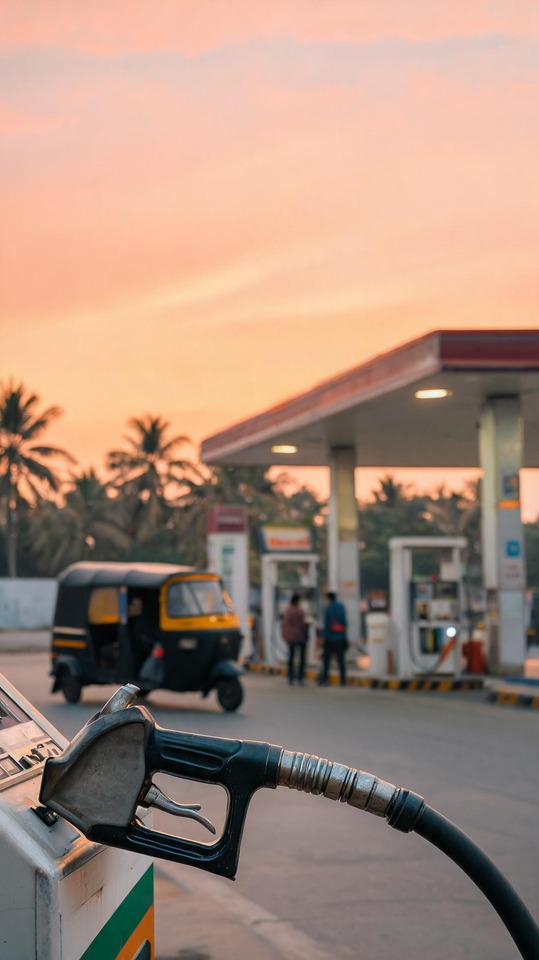 Estación de Combustible Diésel - Fondos 4K Estéticos