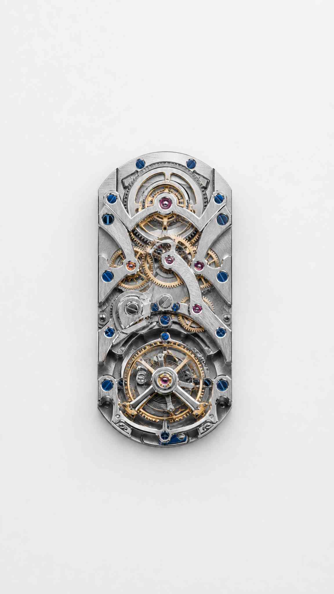 Mechanisches Uhrwerk - 4K Hintergrundbild