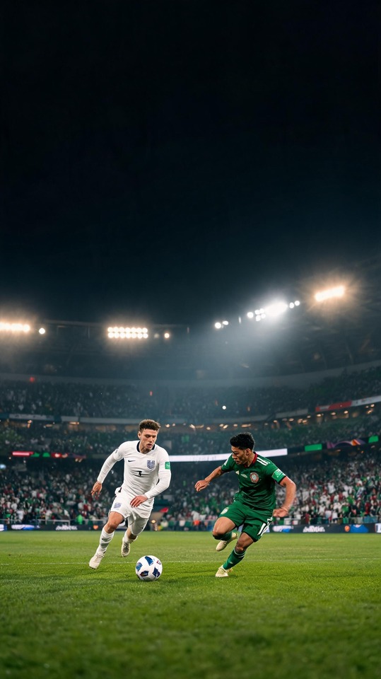 メキシコ対イングランド サッカー壁紙 - 4K高画質