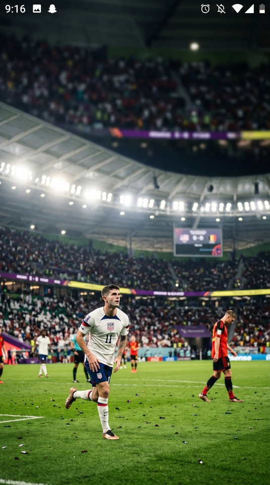 USA vs Belgique - Fond d'Écran Mobile Coupe du Monde