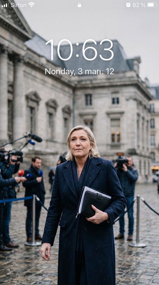 Procès Le Pen Cinematic Portrait - 4K Wallpapers