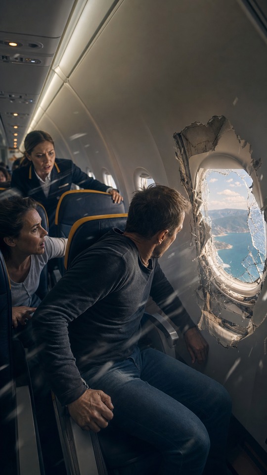 Ryanair Emergency Landing Greece Realistic Scene - 4K Wallpapers