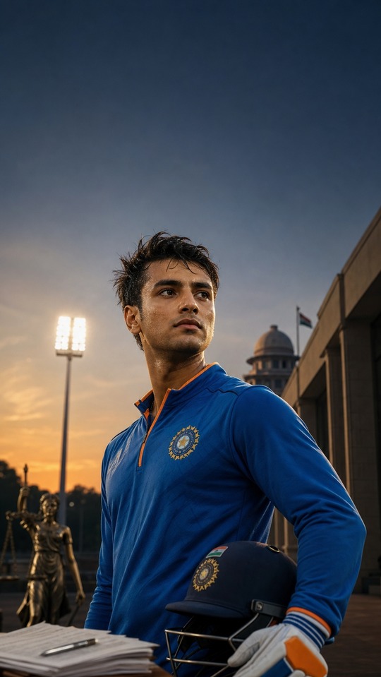 Personality Rights Cricketer Concept - 4K Wallpaper