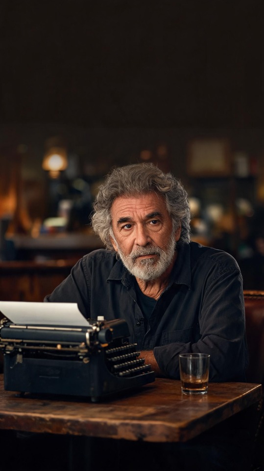 Joaquín Sabina Cinematic Portrait - 4K Lock Screen