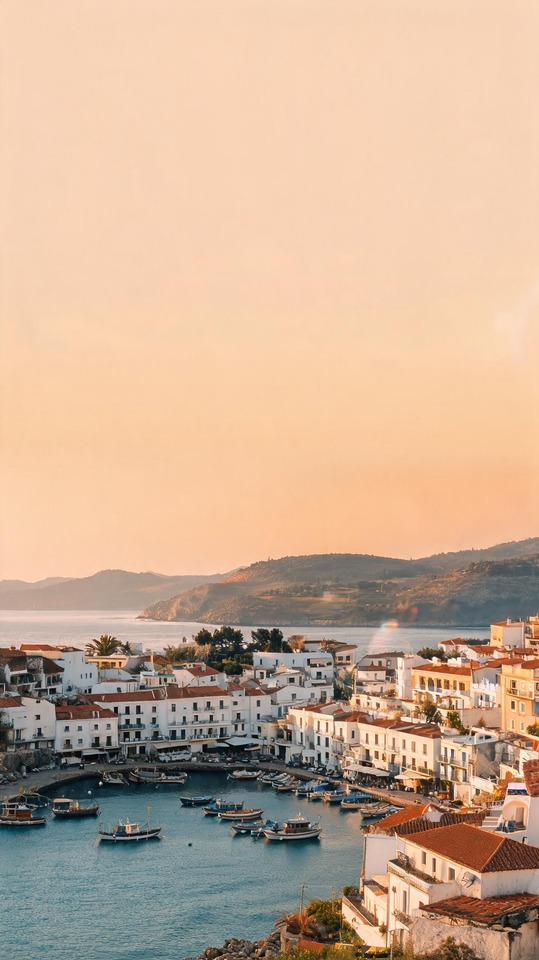 Palermo Mediterranes Dorf - 4K Wallpaper