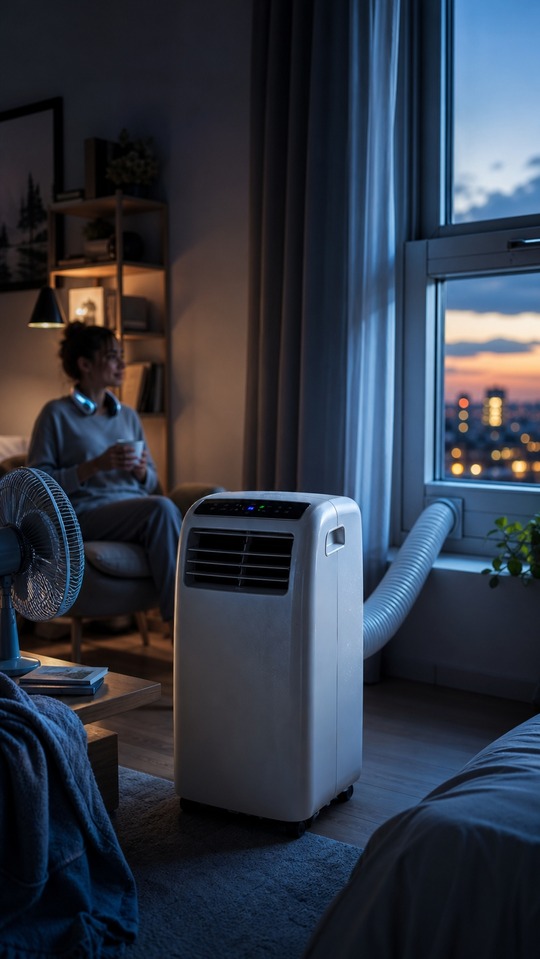 Air Conditioner Portable Home Vibe - 4K Wallpaper