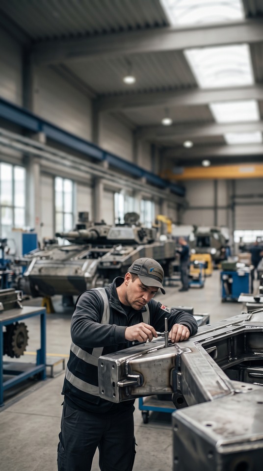 Rheinmetall News - Precision Engineering 4K Lock Screen