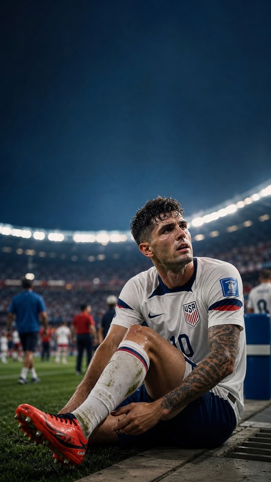Christian Pulisic USMNT - 4K Soccer Wallpaper