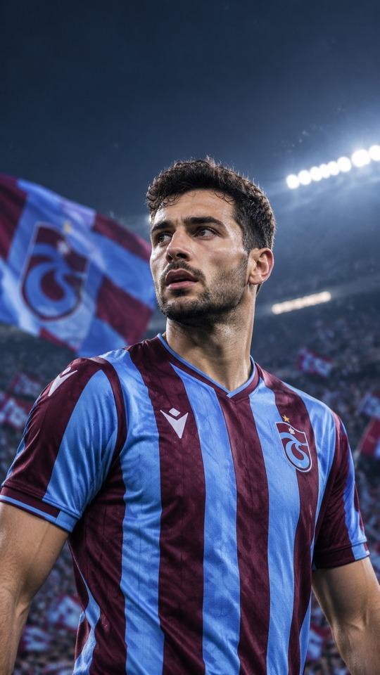 Cenk Özkacar Trabzonspor Portrait - 4K Mobile Wallpaper