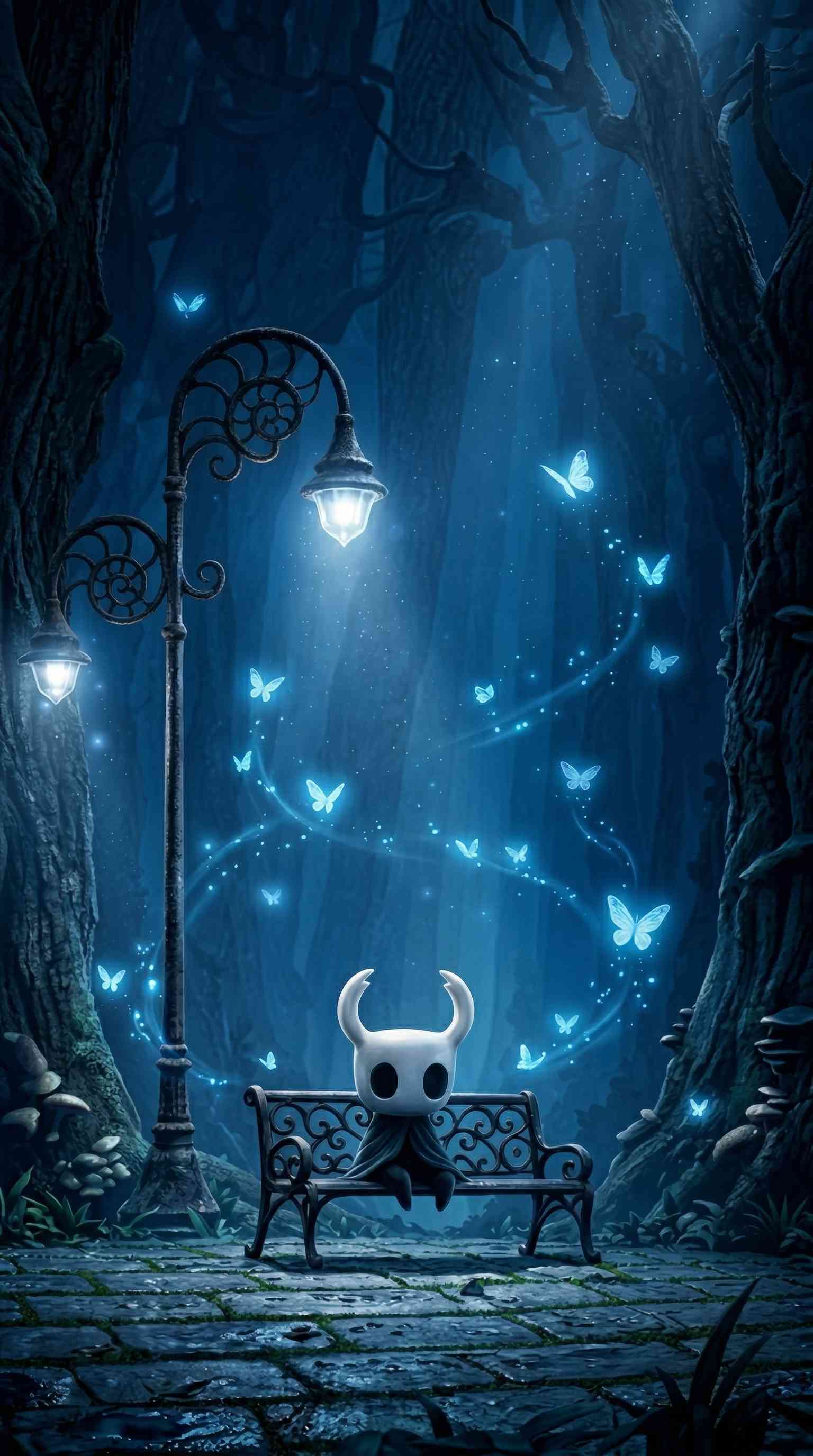Hollow Knight Bank & Wald - 4K Wallpaper